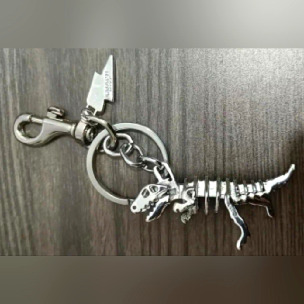 Alloy Chic Dinosaur Keychain